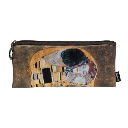 Tolltartó 19x1,5x9cm, polyester, Klimt: The Kiss