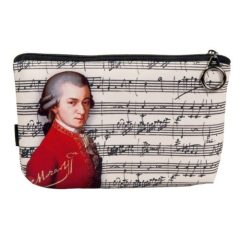 Kozmetikai táska 19x2,5x13cm, polyester, Mozart