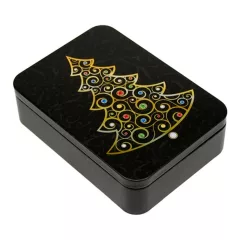 Gawol Konyhai fémdoboz 142x101x31mm, Festive Season