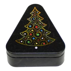   Gawol Konyhai fémdoboz háromszögű, 69x64x19mm, Festive Season