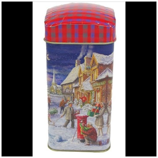 Gawol Konyhai fémdoboz 60x60x120mm, Weihnachtsmarkt