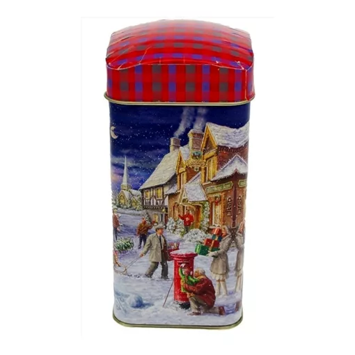 Gawol Konyhai fémdoboz 60x60x120mm, Weihnachtsmarkt