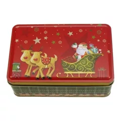 Konyhai fémdoboz,155x100x57mm, Christmas Magic – Gawol