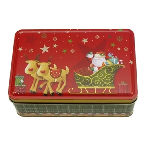 Konyhai fémdoboz,155x100x57mm, Christmas Magic – Gawol