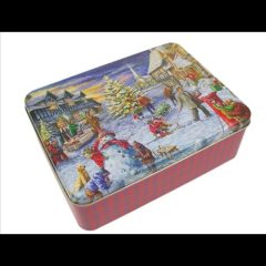 Gawol Konyhai fémdoboz 223x167x70mm, Weihnachtsmarkt