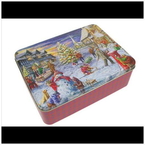 Gawol Konyhai fémdoboz 223x167x70mm, Weihnachtsmarkt