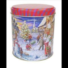 Gawol Konyhai fémdoboz 110x120mm, Weihnachtsmarkt