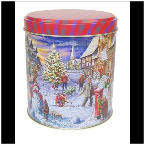 Gawol Konyhai fémdoboz 110x120mm, Weihnachtsmarkt