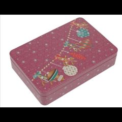 Gawol Konyhai fémdoboz 185x125x40mm, Xmas Ornaments