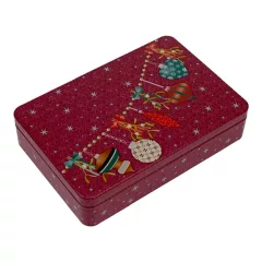 Gawol Konyhai fémdoboz 185x125x40mm, Xmas Ornaments