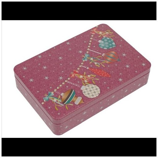 Gawol Konyhai fémdoboz 185x125x40mm, Xmas Ornaments
