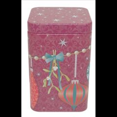 Gawol Konyhai fémdoboz 72x72x100mm, Xmas Ornaments