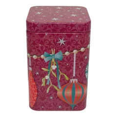 Gawol Konyhai fémdoboz 72x72x100mm, Xmas Ornaments