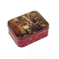/099 Konyhai fémdoboz 147x115x57mm, Cozy Xmas – Gawol