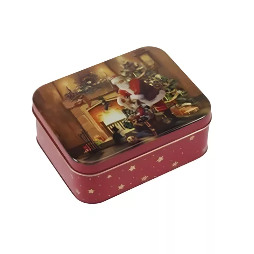 /099 Konyhai fémdoboz 147x115x57mm, Cozy Xmas – Gawol