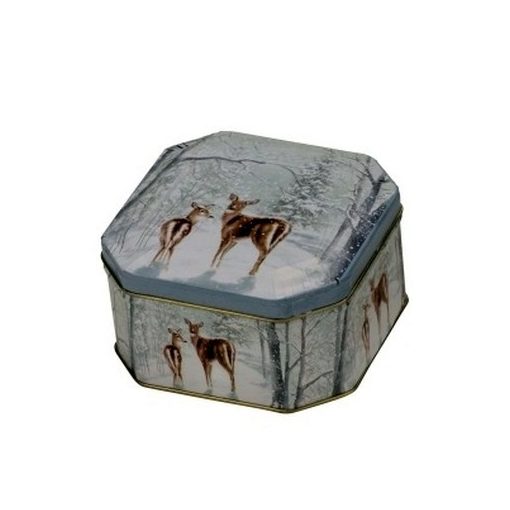 Konyhai fémdoboz 103x103x55mm, Bambi