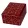 Konyhai fémdoboz 193x152x70mm, Yule red