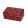 Konyhai fémdoboz 155x100x57mm, Yule red