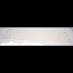 Asztali futó 40x150cm, krém, arany, csillagos, polyester