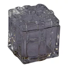 Négyzetes csomag üvegdobozka,6x6x7cm – Gehlmann
