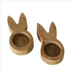 Boltze Mangófa nyuszifej tojástartó 5x2x10cm, 2 db-os