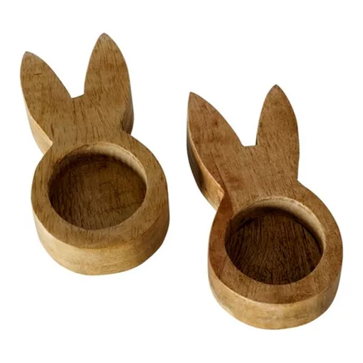 Boltze Mangófa nyuszifej tojástartó 5x2x10cm, 2 db-os