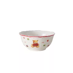  Porcelántálka 14cm,500ml, piros pulcsis macival, Bailey – Boltze