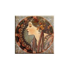 Üveg falióra 30x30cm, Tollak – Diamant