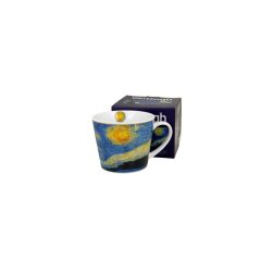   Porcelánbögre 600ml, dobozban Van Gogh: Csillagos éj – Duo Gift