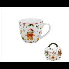   Duo Gift Porcelánbögre 460ml, díszcsomagolásban, Christmas Cuties