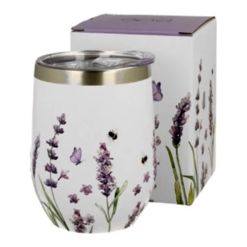 Rozsdamentes acél hőtartó pohár 330ml, Classic Lavender – Duo Gift