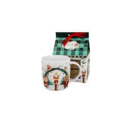   Porcelánbögre 400ml, házikó díszcsomagolásban, Christmas Cuties 2 – Duo Gift