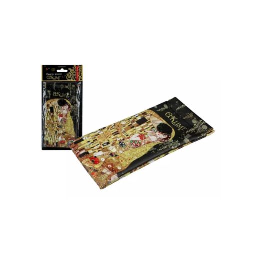 Műanyag szemüvegtasak 9x18cm, Klimt: The Kiss – Carmani