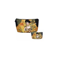 Műszálas neszesszer 22x13,5x1,5cm, Klimt:Adele – Carmani