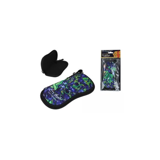 Textilbevonatú puha szemüvegtok 16x16,5cm, VanGogh: Íriszek – Carmani