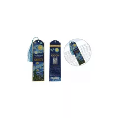   Papír könyvjelző 5x18cm, Van Gogh: Csillagos éj – Carmani