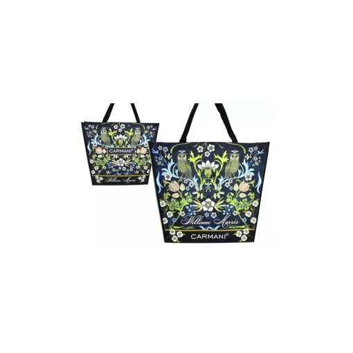 Válltáska kétoldalas 46x11x38cm, műanyag, William Morris – Carmani