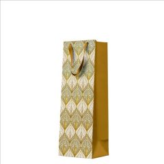   PAW Ornamental Gold Tile papír ajándéktáska premium italos 12x37x10cm
