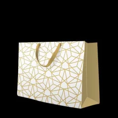   PAW Luxury Mesh papír ajándéktáska horizontal 33,5x26,5x13cm