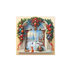 Holiday Arch Decor papírszalvéta 33x33cm, 20db-os – PAW