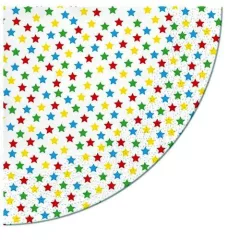 Stars colorful papírszalvéta 32cm, 12 db-os