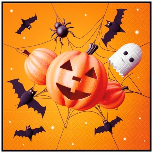 PAW Fanny halloween papírszalvéta 33x33cm, 20db-os