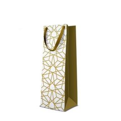 PAW Luxury Mesh papír ajándéktáska italos 12x37x10cm