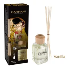   Szobaillatosító 100ml,-Klimt: Kiss dobozban rattanpálcikával, Vanília