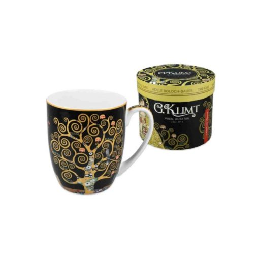 Porcelánbögre 400ml, Klimt:Életfa – Carmani