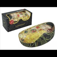   Carmani Napszemüvegtartó 16x7x7cm, műbőr/műanyag, Klimt:The Kiss
