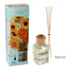   Szobaillatosító 100ml,-Van Gogh: Napraforgók dobozban, rattanpálcikával, narancsvirág