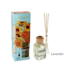   Szobaillatosító 100ml, Van Gogh: Napraforgók dobozban rattanpálcikával, levendula