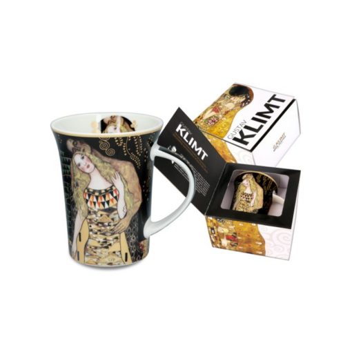 Porcelánbögre 350ml, Klimt:Ádám és Éva – Carmani