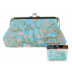   Carmani Műbőr pénztárca 20x10x1cm, Van Gogh:Mandulavirágzás